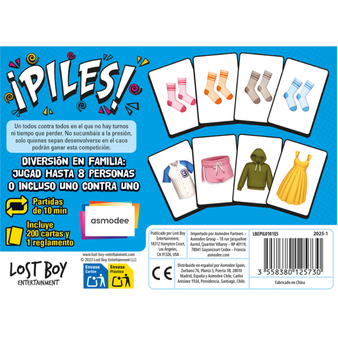 Juego De Cartas Famliar